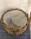 Хлібниця дерев'яна плетена (23х13 см)
