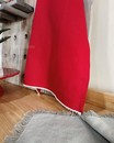 Рушник кухонний із  бавовни ( червоний, 45 х 65 см)