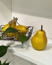 Груша штучна (Нідерланди, пластик, 9.5*7.5 см)