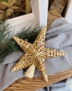 Солом'яна верхівка на ялинку "Різдвяна зірка"