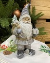 Фігурка Санта- Клаус з ялинкою ( Дід Мороз, 1,5х 8 х 21см)