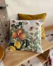 Наволочка гобеленова "Лимони+ апельсини" (45*45 см)