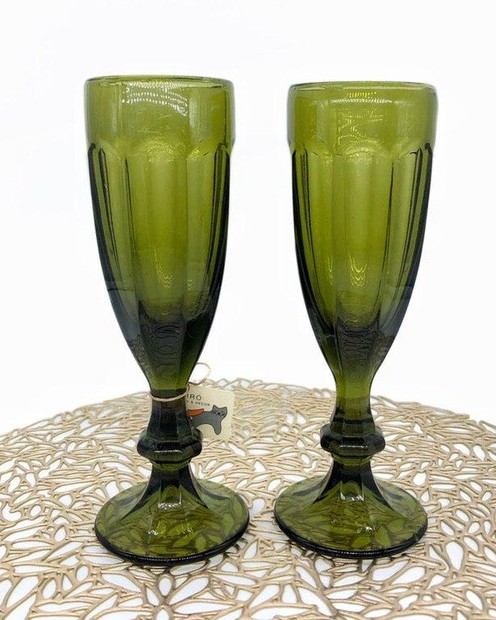Келихи для шампанського "Green" (з, 2 шт.) Vloria