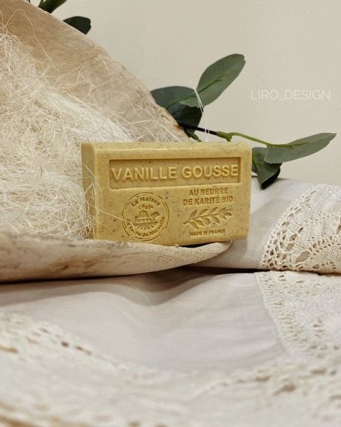 Марсельське мило "VANILLE BROYEE" ("Дроблена ваніль") 125 г. Vloria