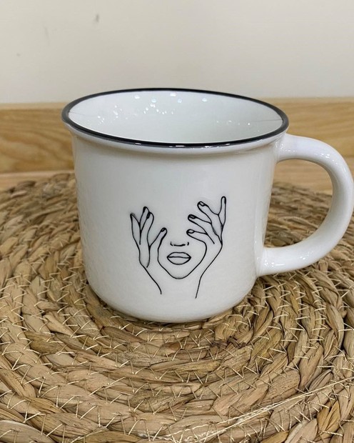 Чашка керамічна ( руки, 300 мл) Vloria