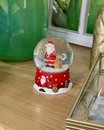 Снігова скляна куля з Сантою 2 (Німеччина, h 8.5 см)