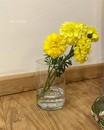 Ваза циліндрична скляна (h 15*10 см)