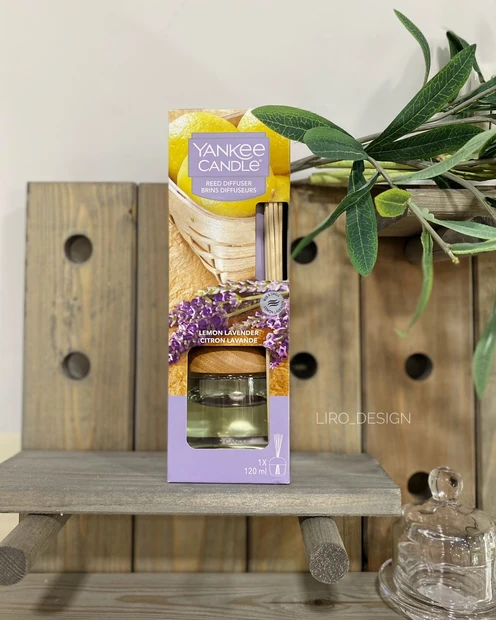 Аромадифузор Yankee Candle "Lemon lavender" 120мл Vloria