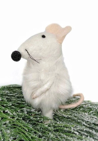 Мишка-пухнастик (біла)