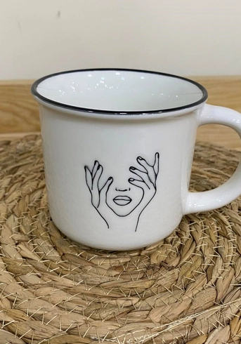 Чашка керамічна ( руки, 300 мл)