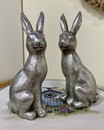 Сріблястий кролик ( 8*5,5*18 см)
