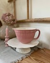 Чаша для тіста рожева (кераміка, h 12*18*24 см)