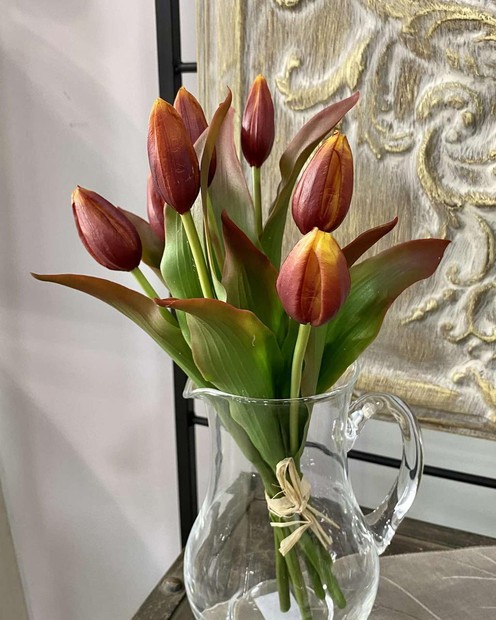 Букет штучних тюльпанів ( 7 шт., 34 см) Vloria