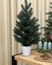 Ялинка офісна в кашпо (лита хвоя, 60*35 см)