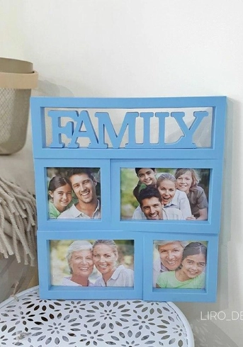 Фоторамка пластикова "Family" (31 x 28 см)