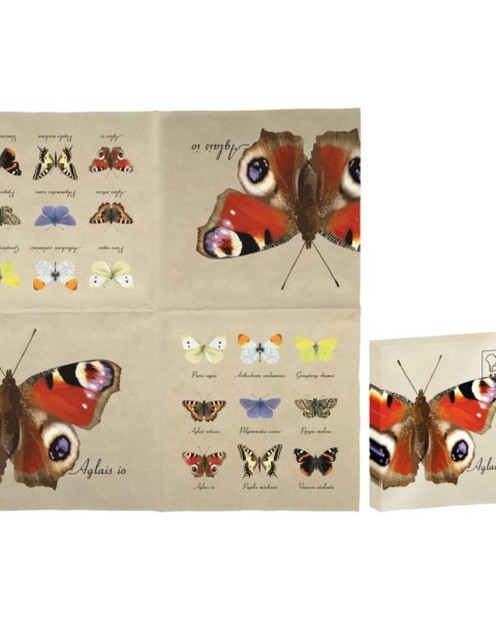 Паперові серветки "Метелики" ( 17 x 17 x 2 см) byMe