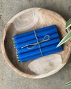 Свічка синя (віск, 18*2 см, Німеччина)