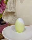 Свічка пасхальна/ свічка яйце (салатовий, 6*4 см)