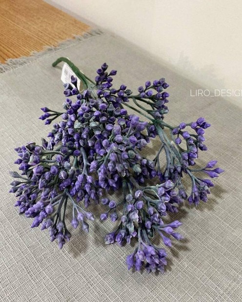 Декоративна гілка (Фіолетова, 32 см) byMe