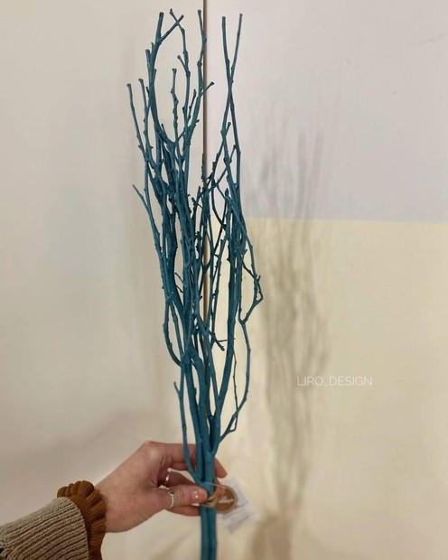 Гілочки декоративні  "сині" (50*16 см) Vloria