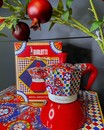 Гейзерна кавоварка Bialetti Moka Induction Dolce&Gabbana Red 2 Cups (2 чашки)