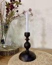 СДерев'яний свічник на ніжці (22* d15 см)