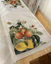 Доріжка/наперон гобеленова "Лимони+апельсини" (37*100 см)
