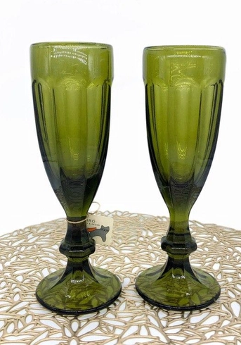 Келихи для шампанського "Green" (з, 2 шт.)