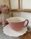 Чаша для тіста рожева (кераміка, h 12*18*24 см)