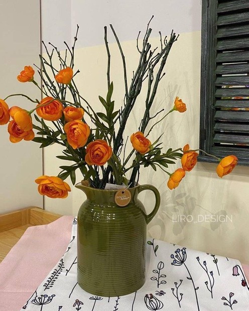 Штучні квіти Ранункулюси (52 см) Vloria