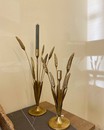 Підсвічник золотистий "Колоски" (S)