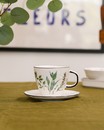 Порцелянова чашка+ блюдце "HERBARIUM" ( Італія, 250 мл)
