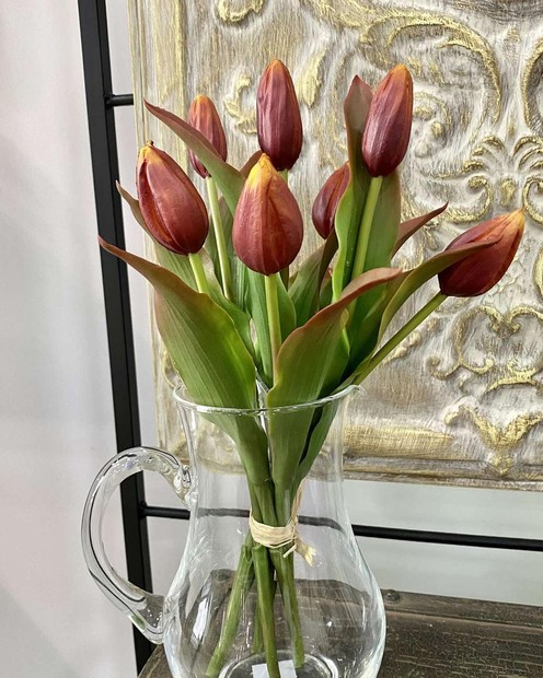 Букет штучних тюльпанів ( 7 шт., 34 см) byMe