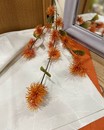 Штучна гілочка  "ксантіум оранжевий"  (100 см)