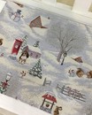 Серветка новорічна "Зимова"  (34 х 44 см)