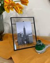 Фоторамка скляна з підставкою "М" (Німеччина, h 25.5*20*11 см)