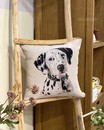 Наволочка гобеленова з собачкою "Далматин"(45 х 45 см)