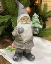 Фігурка  Санта- Клаус з ялинкою (Дід Мороз, 1,5х 8 х 21см)