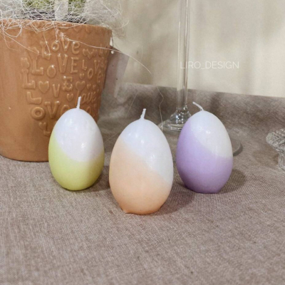 свічки в вигляді яйця 